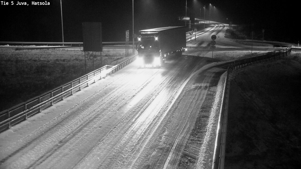 Weather Camera Image Väg 5 Juva, Hatsola, Juva, Etelä-Savo
