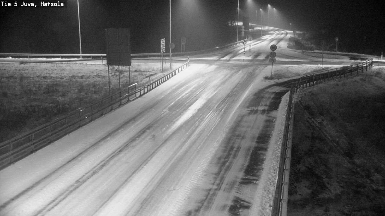 Weather Camera Image Väg 5 Juva, Hatsola, Juva, Etelä-Savo