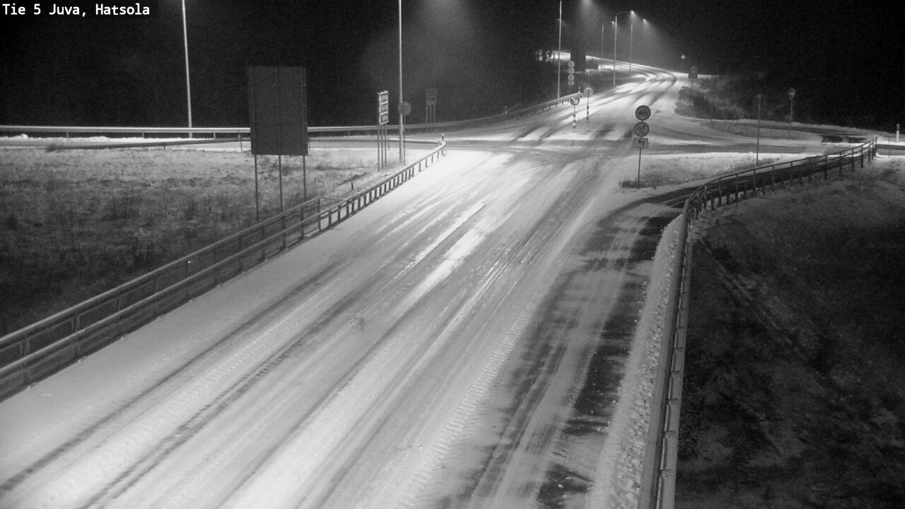 Weather Camera Image Väg 5 Juva, Hatsola, Juva, Etelä-Savo