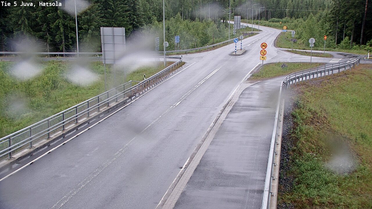 Weather Camera Image Road 5 Juva, Hatsola, Juva, Etelä-Savo