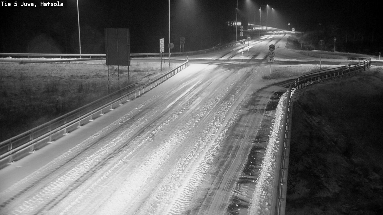 Weather Camera Image Väg 5 Juva, Hatsola, Juva, Etelä-Savo