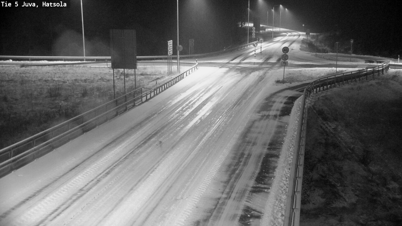 Weather Camera Image Väg 5 Juva, Hatsola, Juva, Etelä-Savo