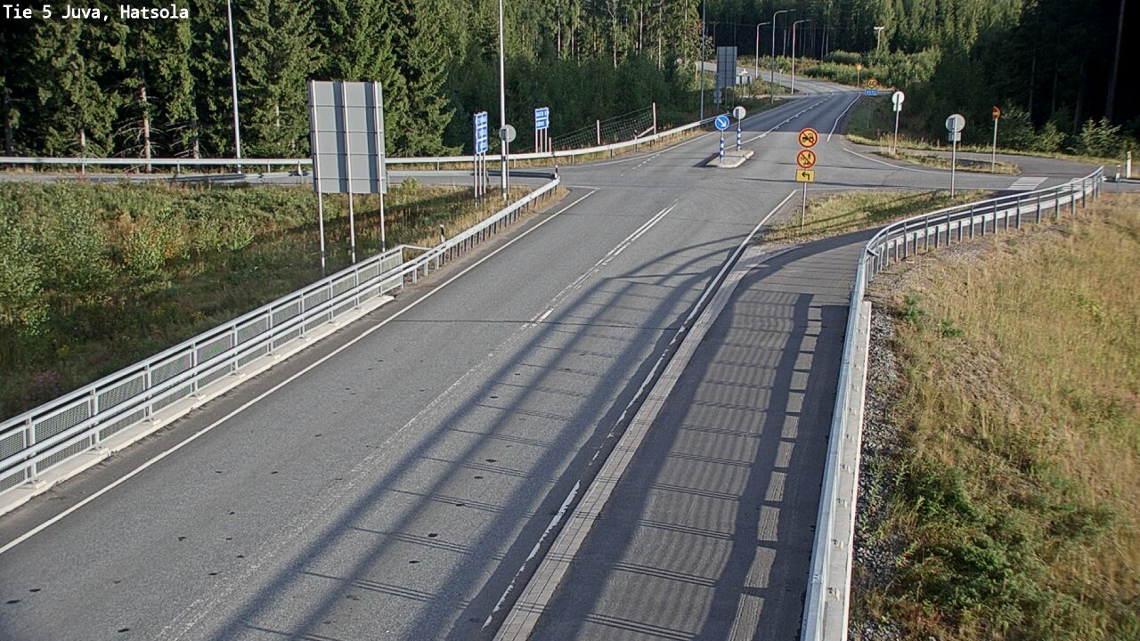 Weather Camera Image Road 5 Juva, Hatsola, Juva, Etelä-Savo