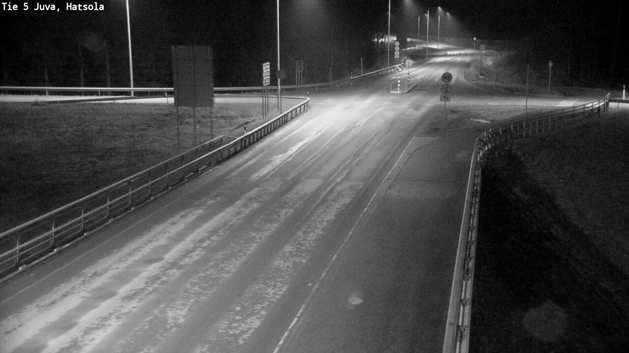 Weather Camera Image Väg 5 Juva, Hatsola, Juva, Etelä-Savo