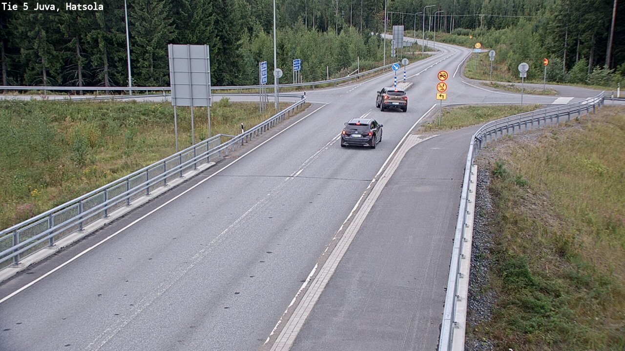 Weather Camera Image Road 5 Juva, Hatsola, Juva, Etelä-Savo