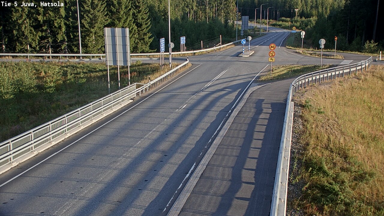 Weather Camera Image Road 5 Juva, Hatsola, Juva, Etelä-Savo