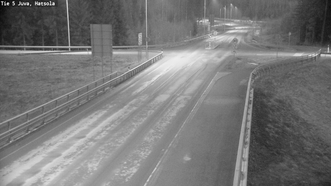 Weather Camera Image Väg 5 Juva, Hatsola, Juva, Etelä-Savo