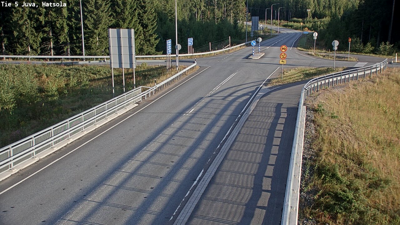 Weather Camera Image Road 5 Juva, Hatsola, Juva, Etelä-Savo