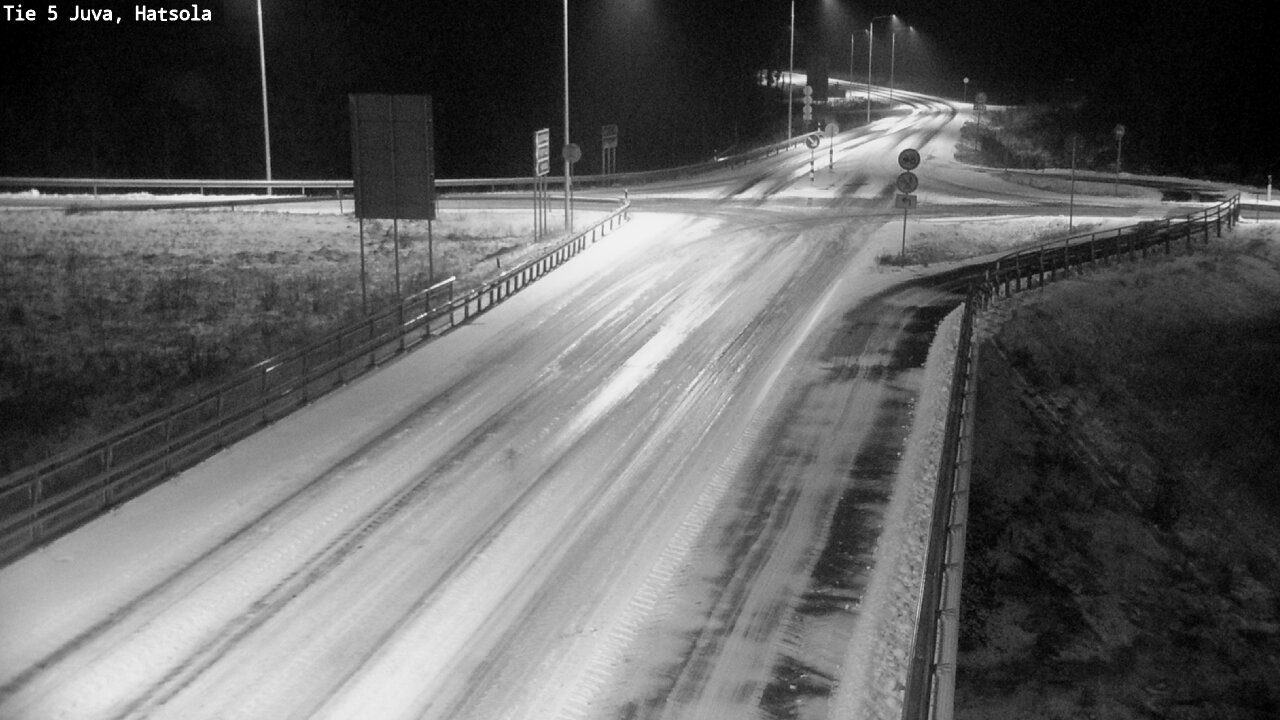 Weather Camera Image Väg 5 Juva, Hatsola, Juva, Etelä-Savo