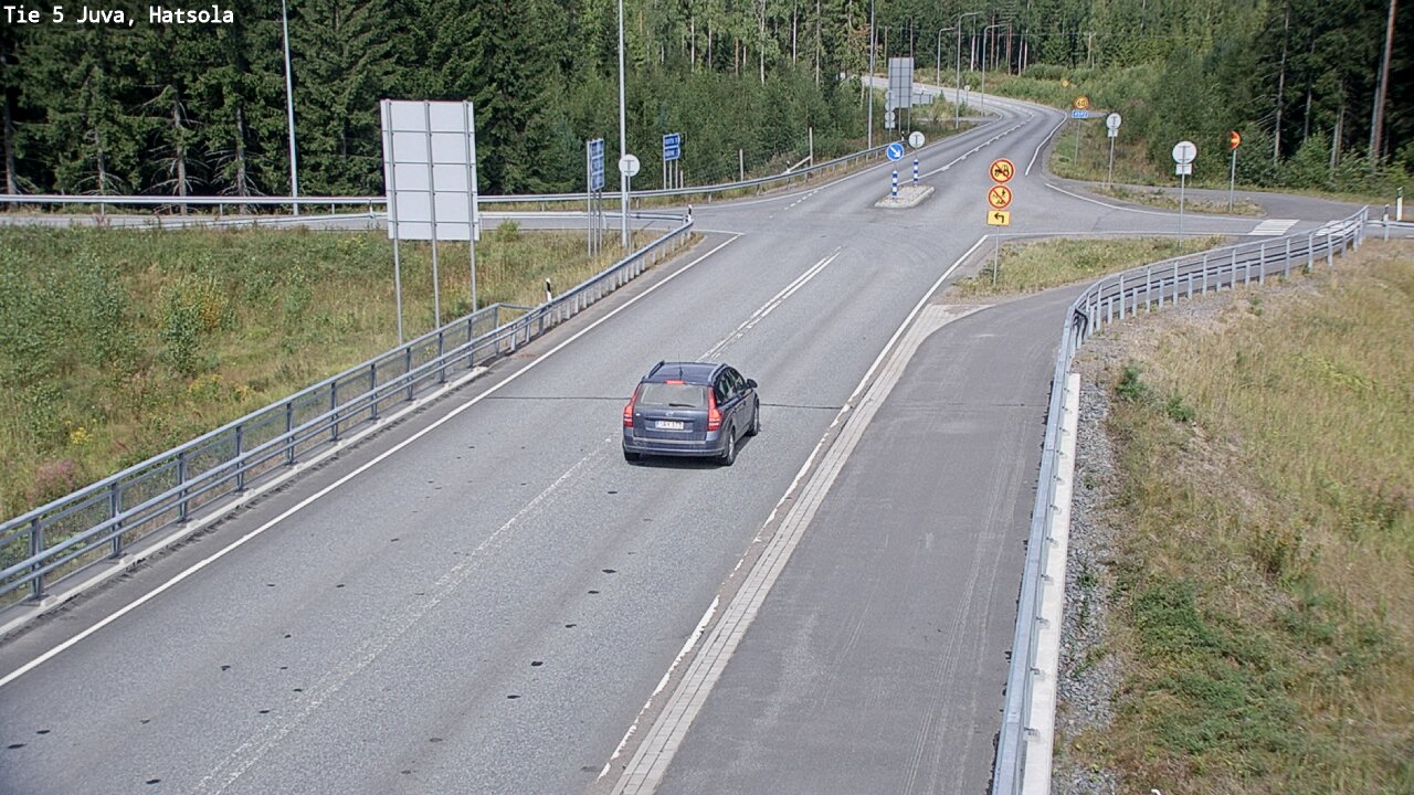 Weather Camera Image Road 5 Juva, Hatsola, Juva, Etelä-Savo