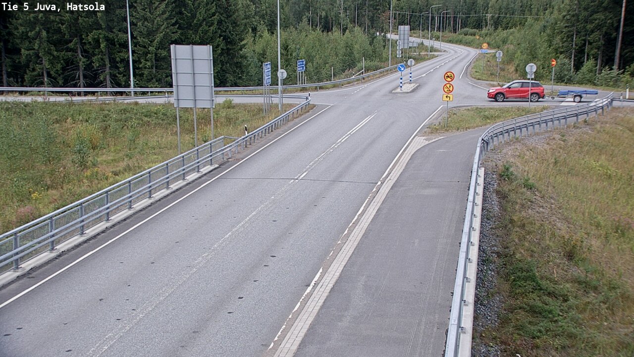 Weather Camera Image Road 5 Juva, Hatsola, Juva, Etelä-Savo