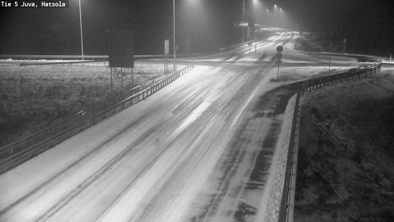 Weather Camera Image Väg 5 Juva, Hatsola, Juva, Etelä-Savo