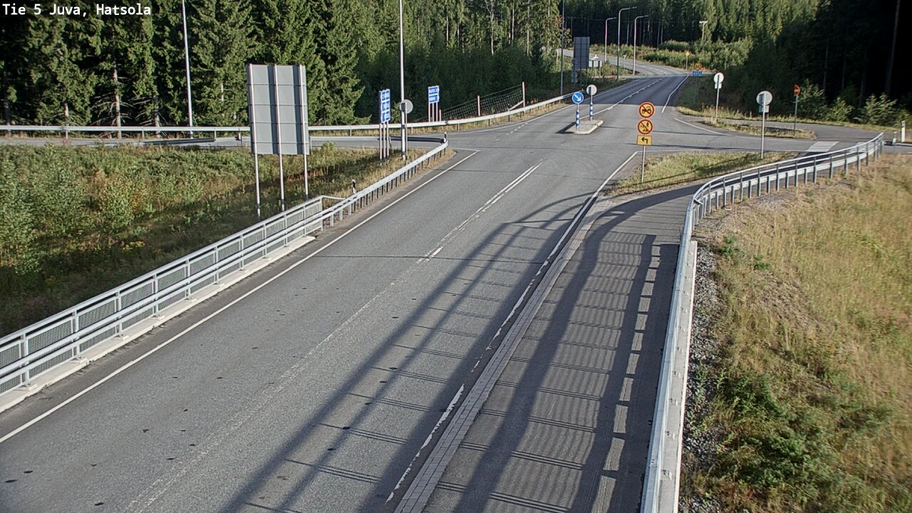 Weather Camera Image Road 5 Juva, Hatsola, Juva, Etelä-Savo