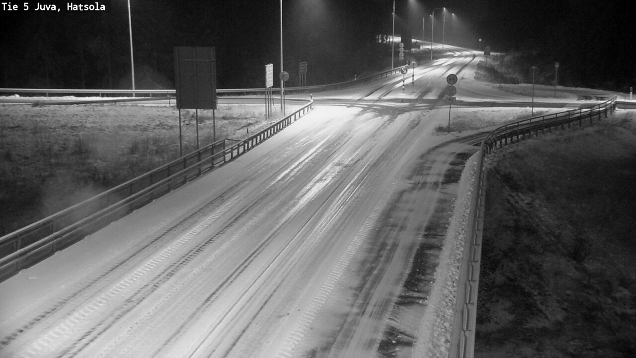 Weather Camera Image Väg 5 Juva, Hatsola, Juva, Etelä-Savo