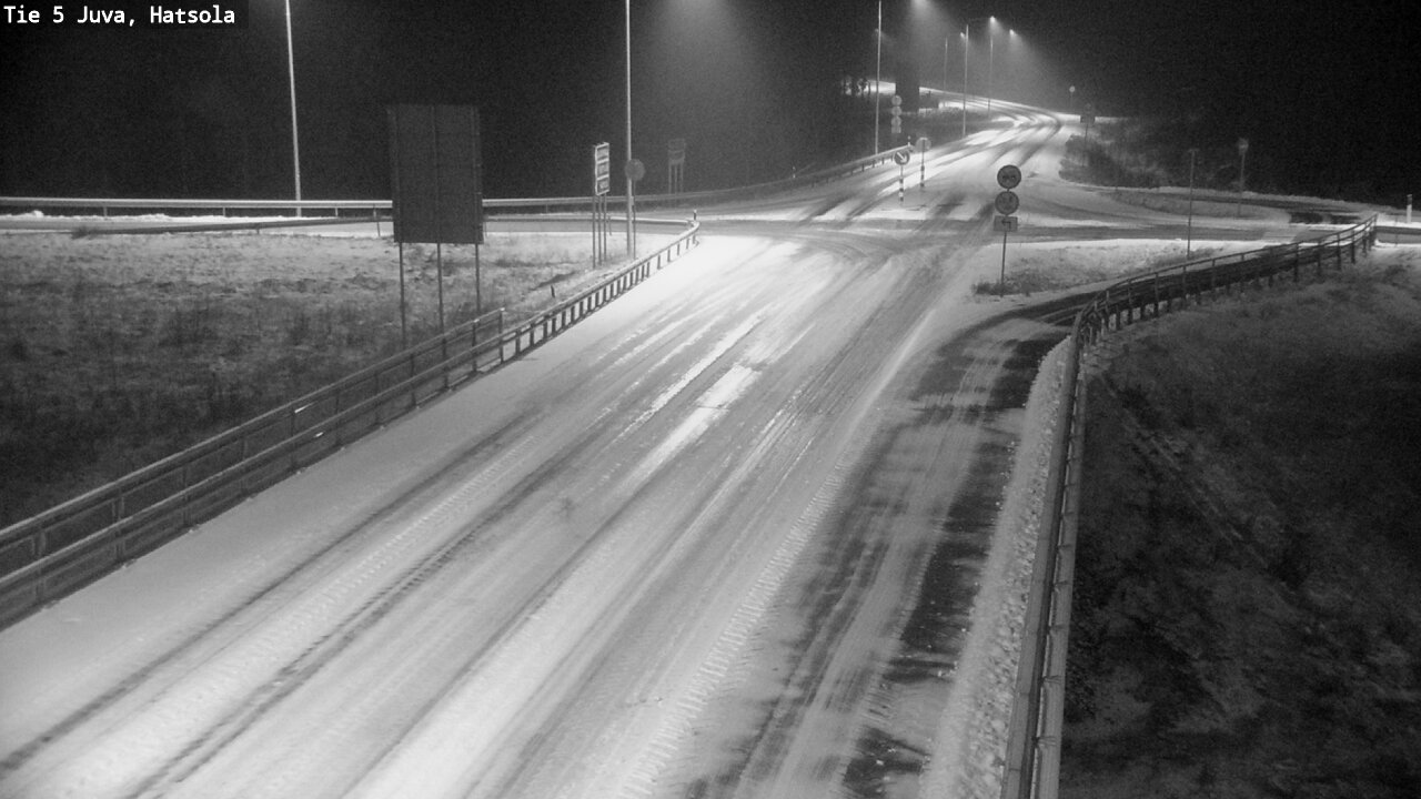 Weather Camera Image Väg 5 Juva, Hatsola, Juva, Etelä-Savo