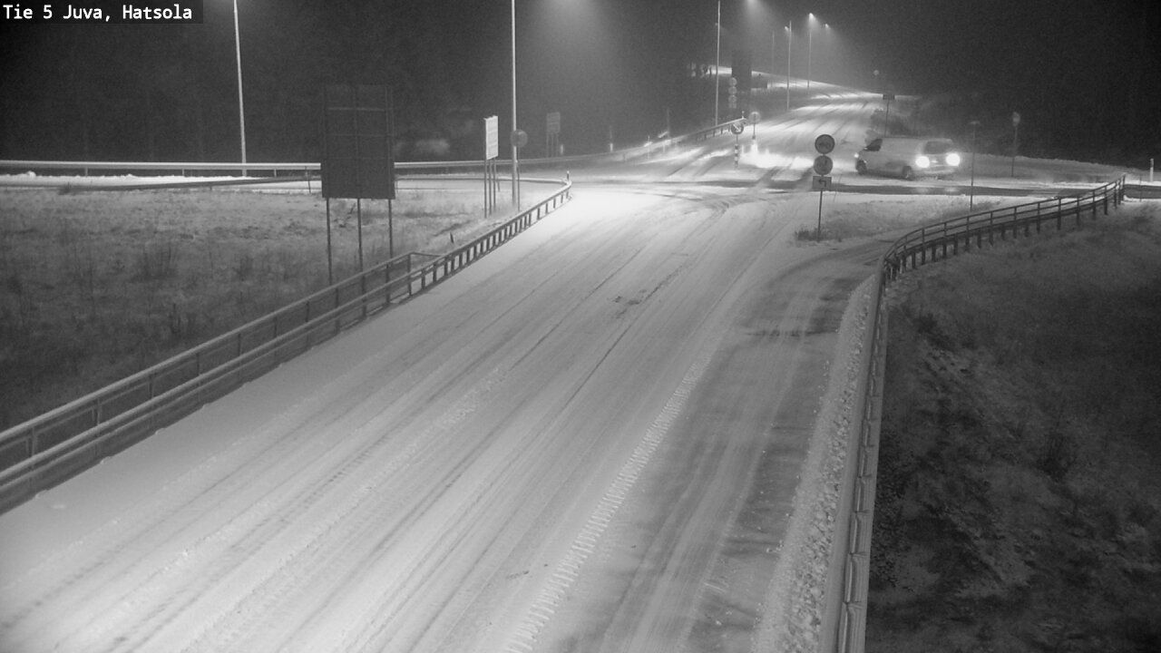 Weather Camera Image Väg 5 Juva, Hatsola, Juva, Etelä-Savo