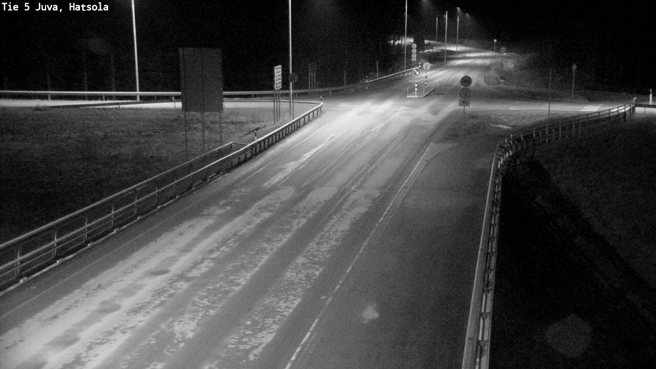 Weather Camera Image Road 5 Juva, Hatsola, Juva, Etelä-Savo