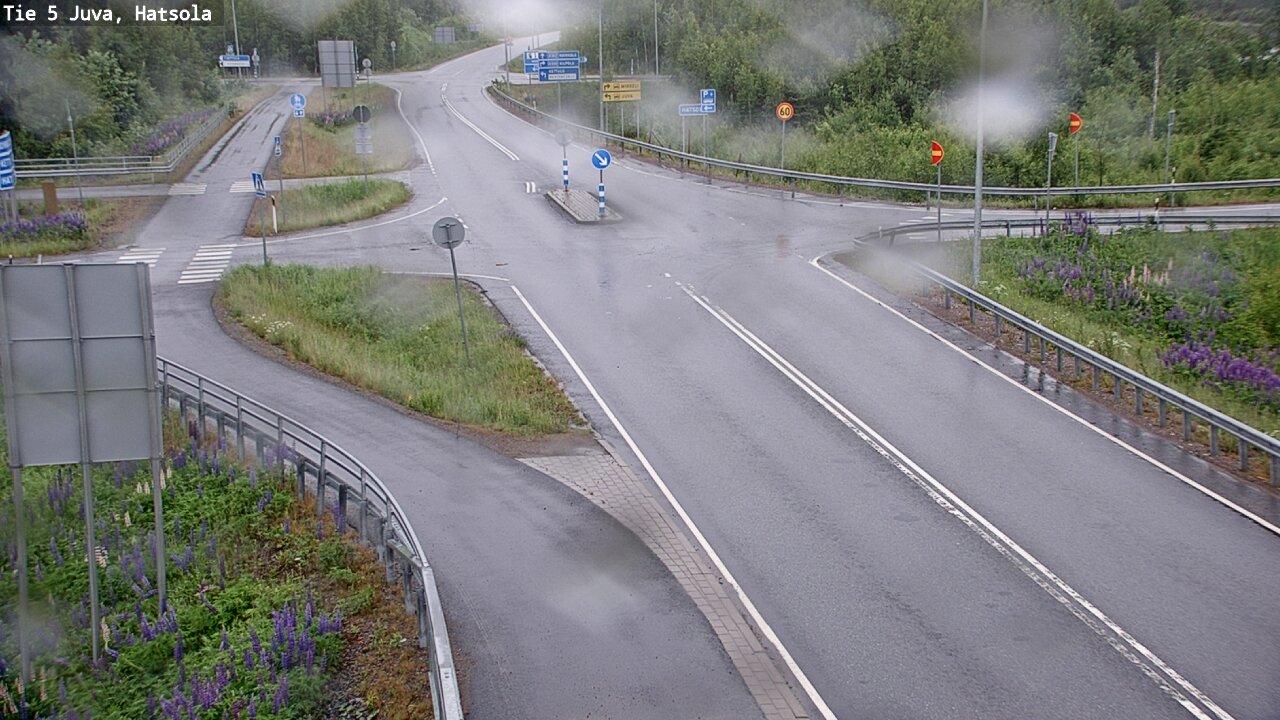 Weather Camera Image Väg 5 Juva, Hatsola, Juva, Etelä-Savo