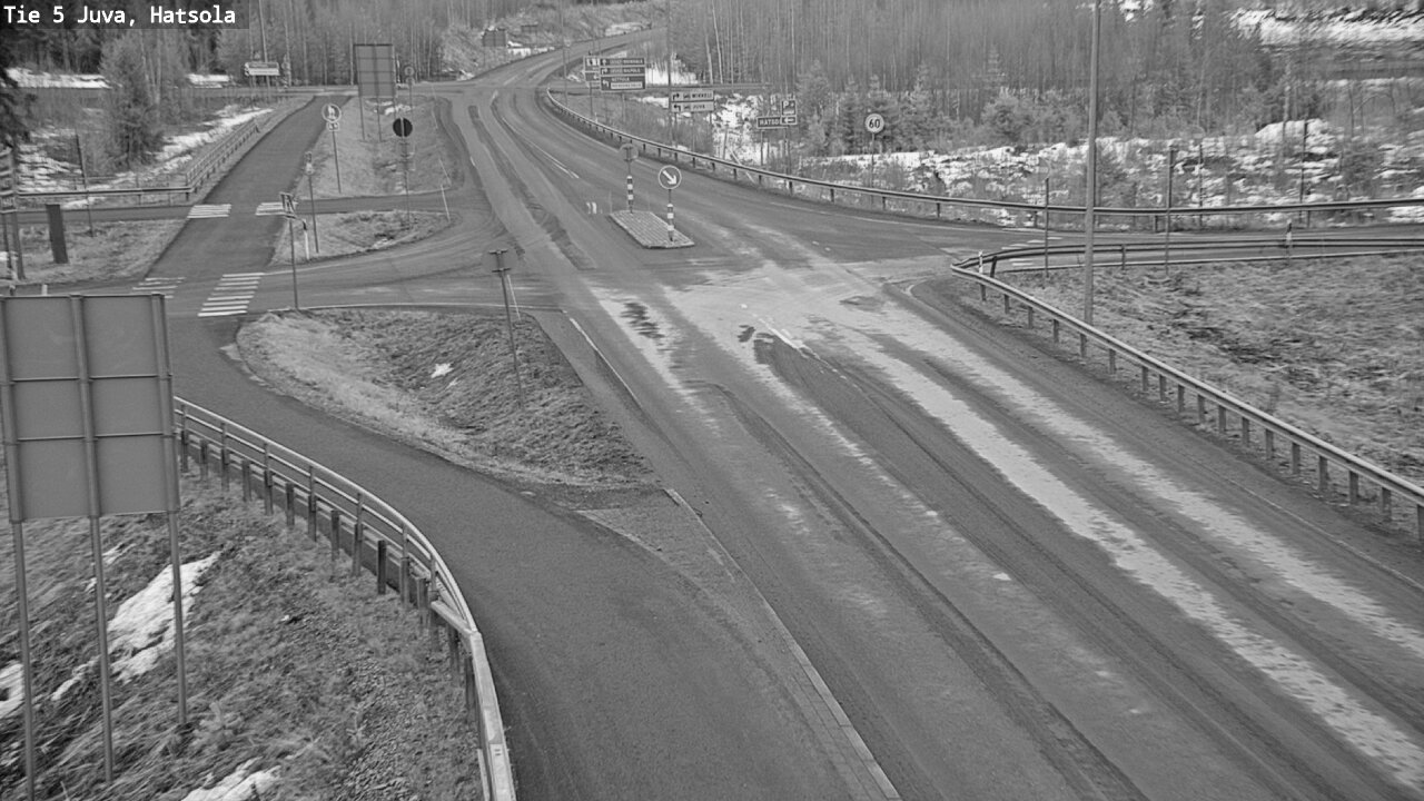 Weather Camera Image Road 5 Juva, Hatsola, Juva, Etelä-Savo