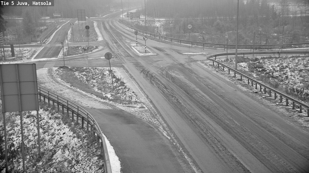 Weather Camera Image Road 5 Juva, Hatsola, Juva, Etelä-Savo