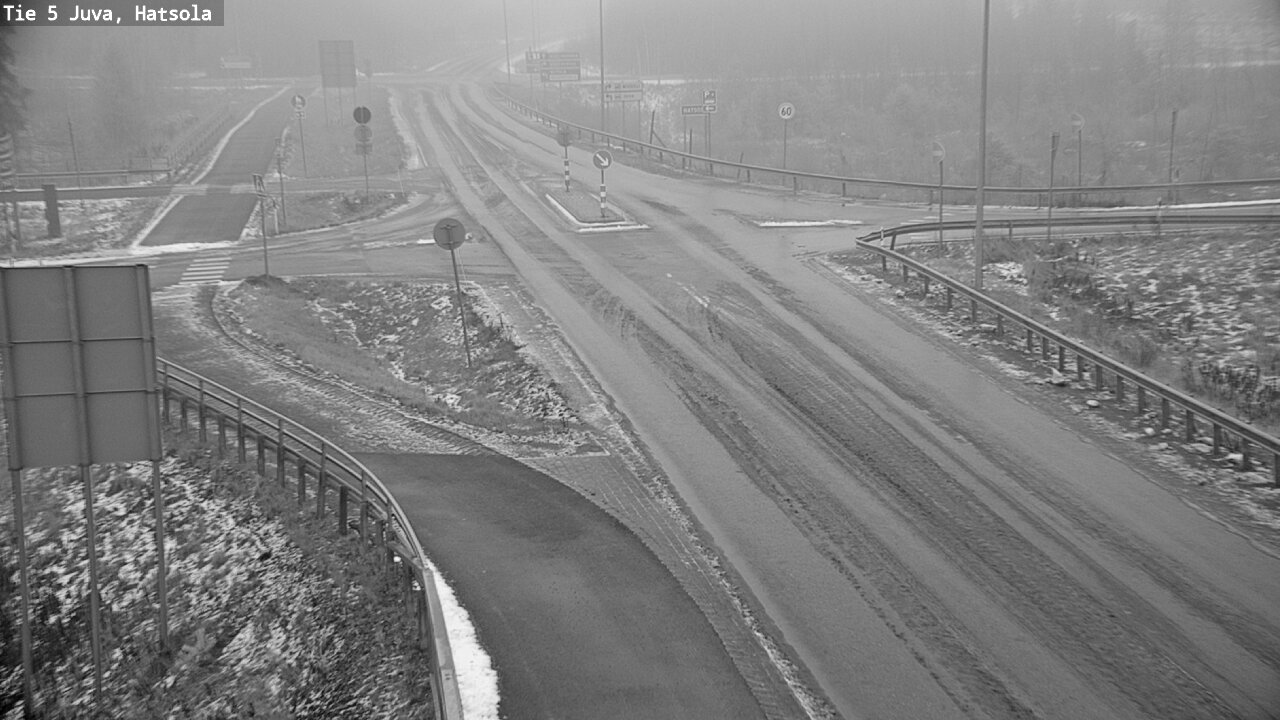 Weather Camera Image Road 5 Juva, Hatsola, Juva, Etelä-Savo