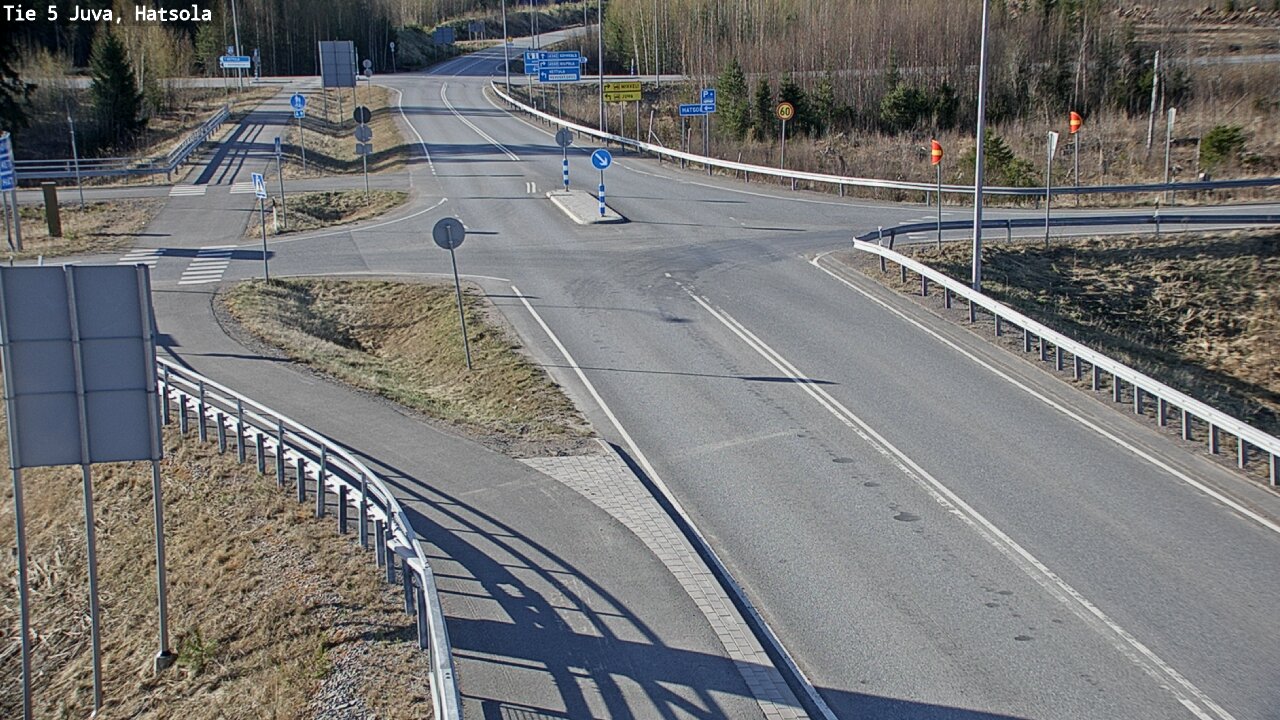 Weather Camera Image Road 5 Juva, Hatsola, Juva, Etelä-Savo