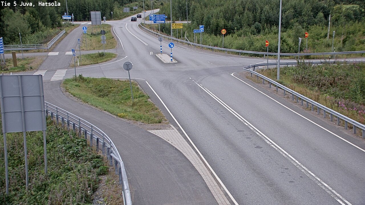 Weather Camera Image Väg 5 Juva, Hatsola, Juva, Etelä-Savo