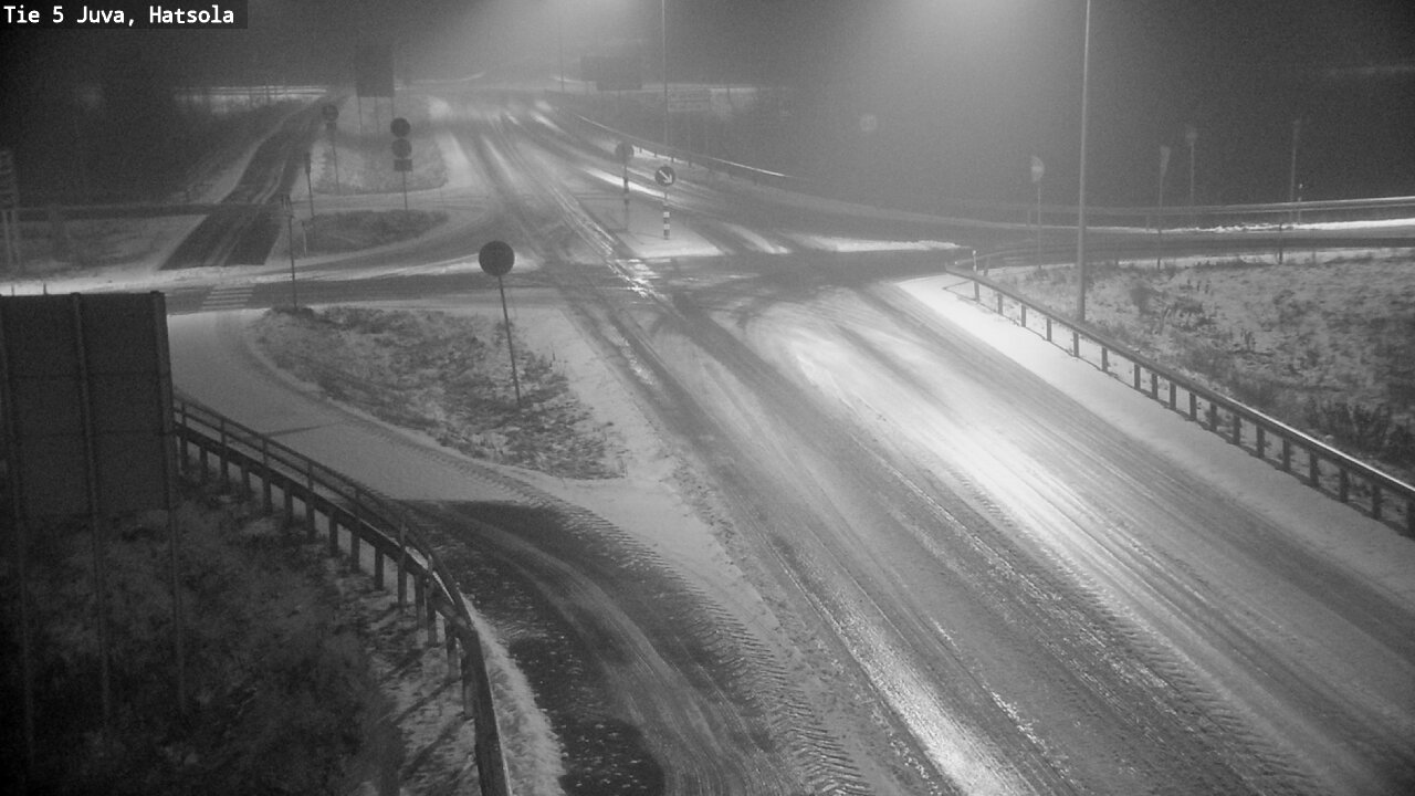 Weather Camera Image Väg 5 Juva, Hatsola, Juva, Etelä-Savo