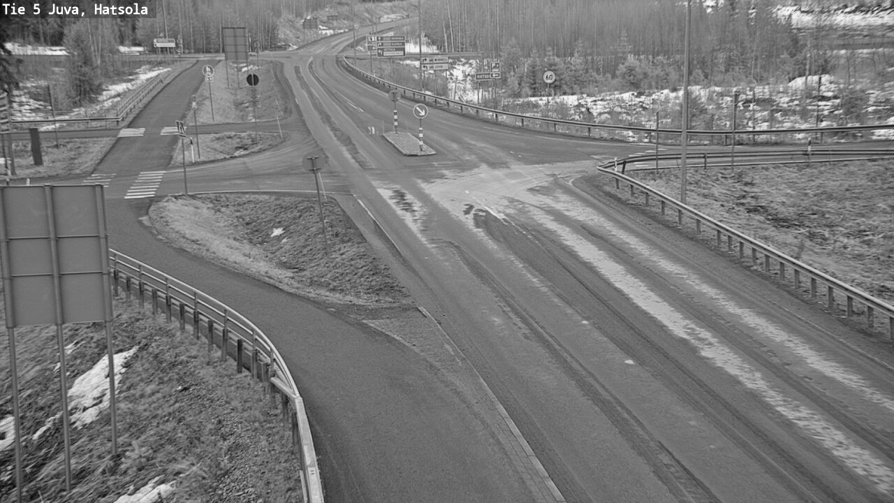 Weather Camera Image Road 5 Juva, Hatsola, Juva, Etelä-Savo