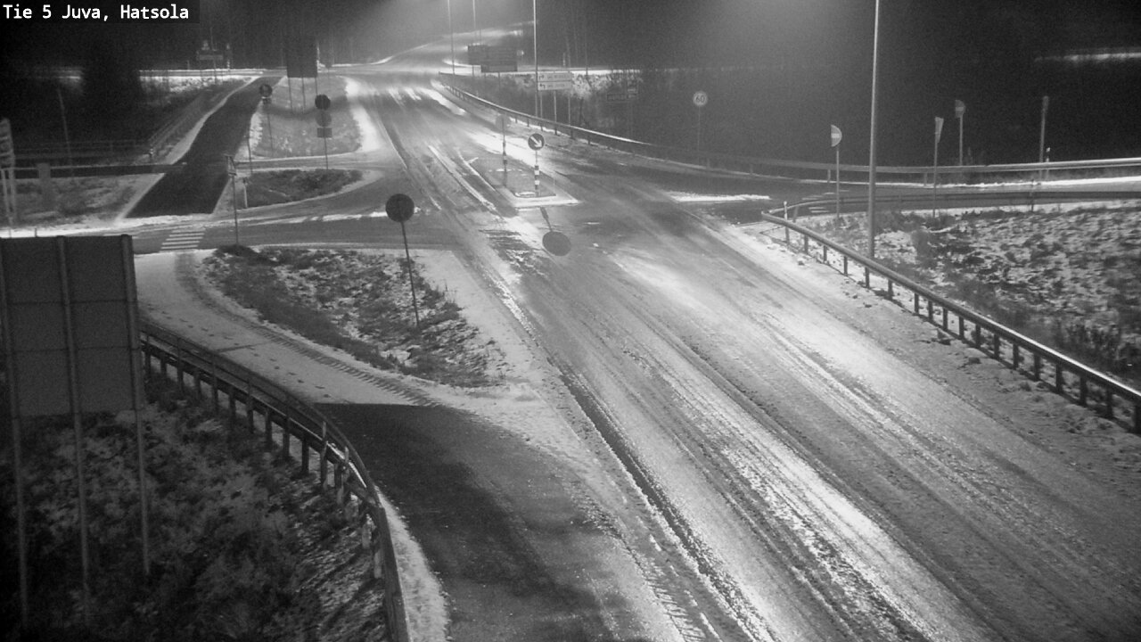 Weather Camera Image Road 5 Juva, Hatsola, Juva, Etelä-Savo