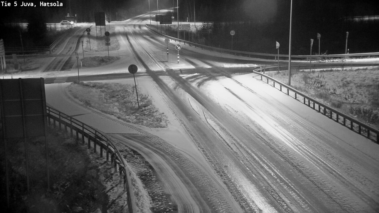Weather Camera Image Väg 5 Juva, Hatsola, Juva, Etelä-Savo
