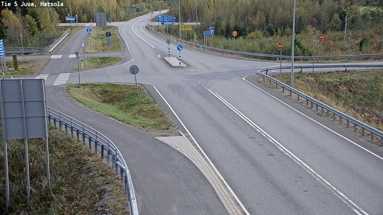 Weather Camera Image Road 5 Juva, Hatsola, Juva, Etelä-Savo