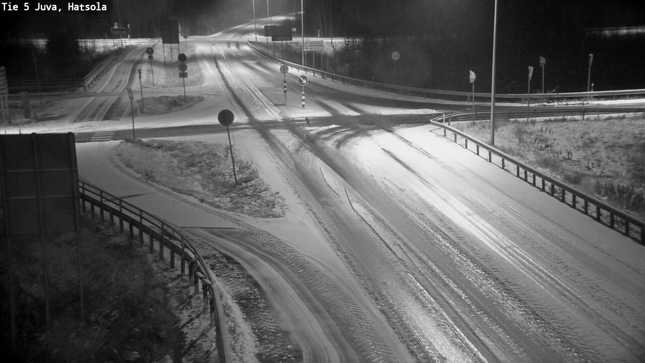Weather Camera Image Väg 5 Juva, Hatsola, Juva, Etelä-Savo
