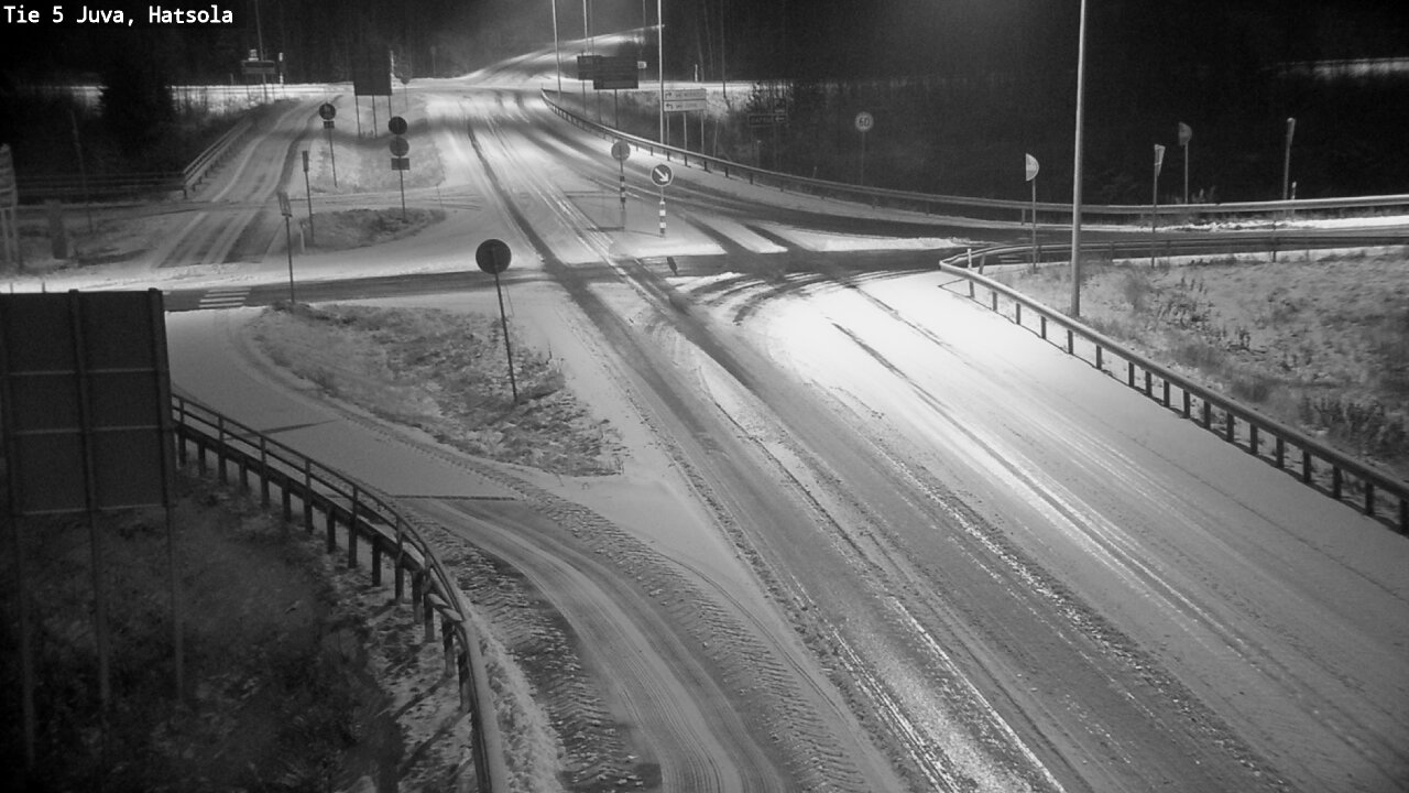 Weather Camera Image Väg 5 Juva, Hatsola, Juva, Etelä-Savo