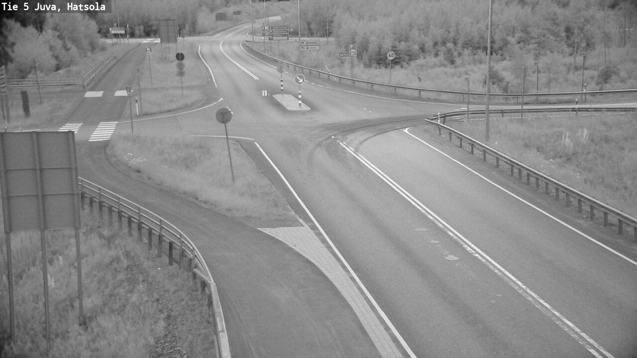 Weather Camera Image Väg 5 Juva, Hatsola, Juva, Etelä-Savo