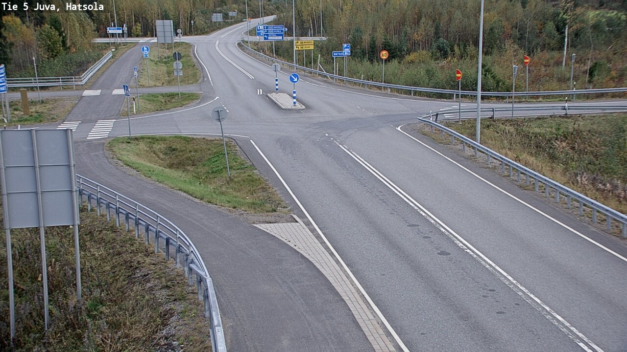 Weather Camera Image Road 5 Juva, Hatsola, Juva, Etelä-Savo