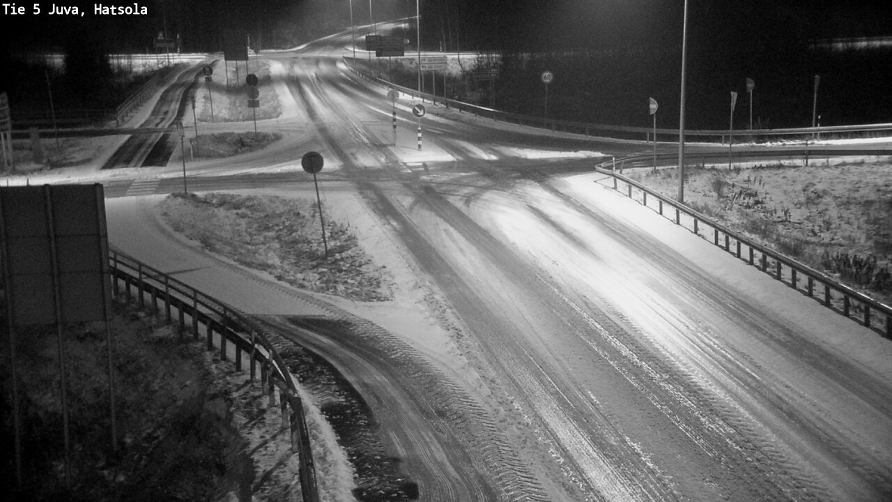 Weather Camera Image Väg 5 Juva, Hatsola, Juva, Etelä-Savo