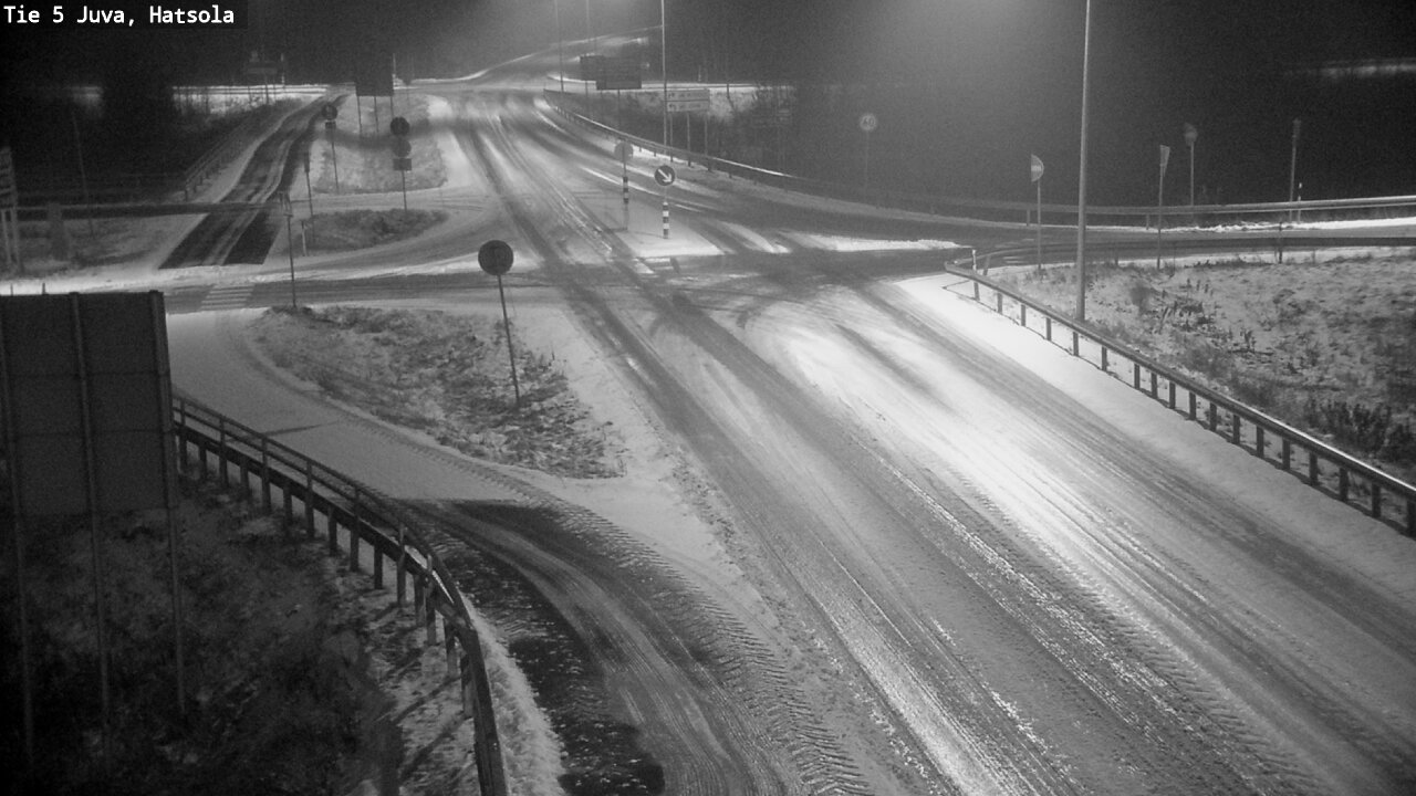Weather Camera Image Väg 5 Juva, Hatsola, Juva, Etelä-Savo