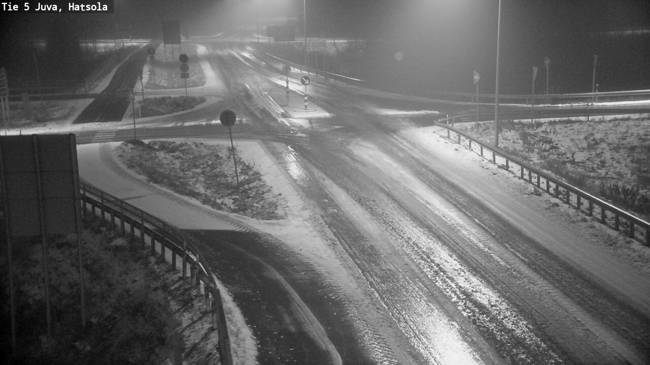Weather Camera Image Road 5 Juva, Hatsola, Juva, Etelä-Savo