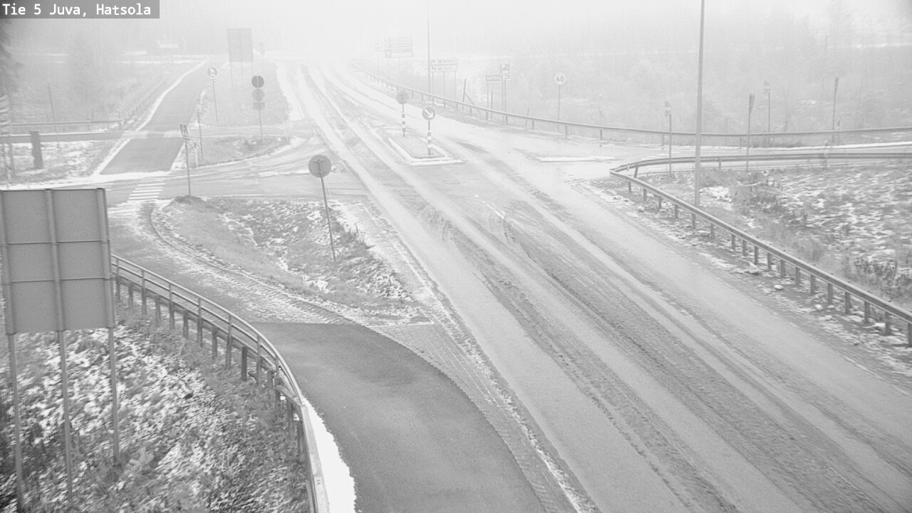 Weather Camera Image Road 5 Juva, Hatsola, Juva, Etelä-Savo