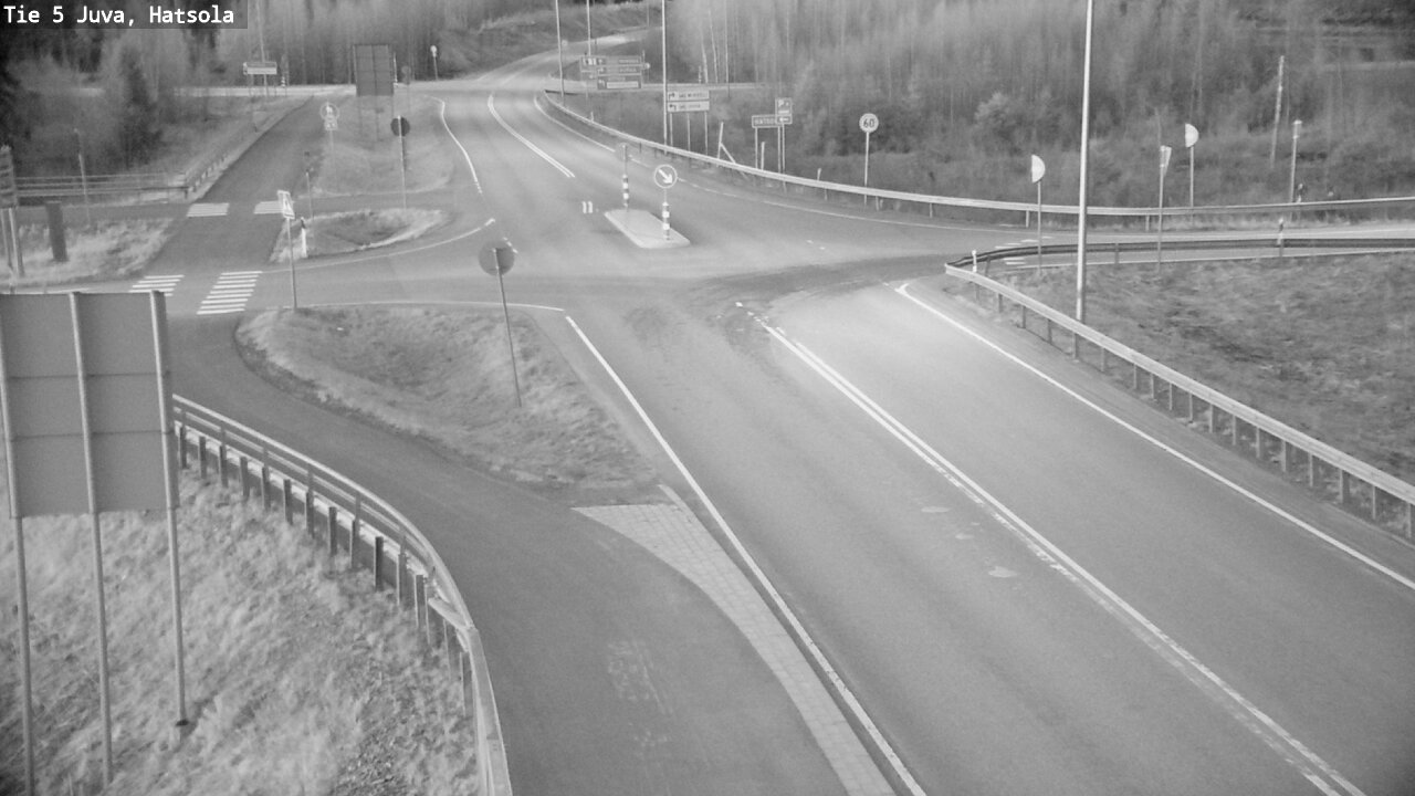 Weather Camera Image Road 5 Juva, Hatsola, Juva, Etelä-Savo