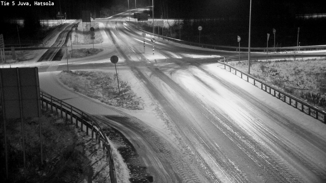 Weather Camera Image Väg 5 Juva, Hatsola, Juva, Etelä-Savo