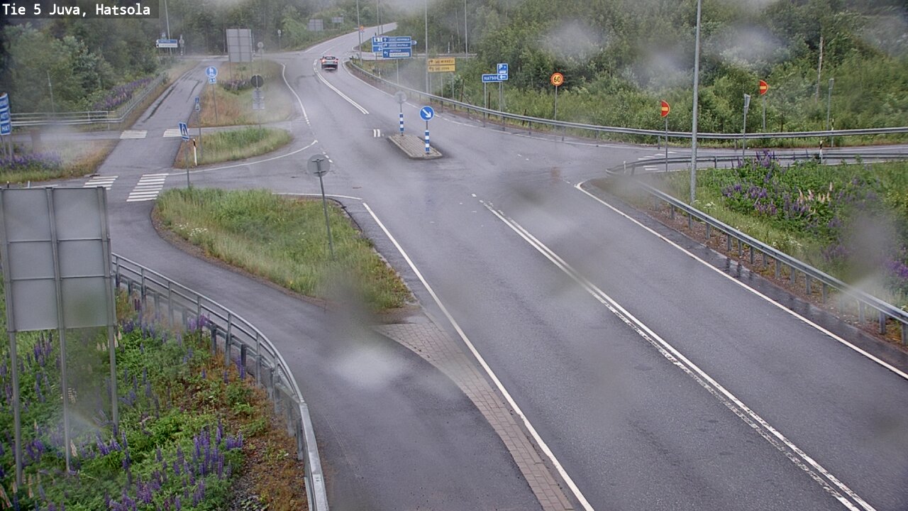 Weather Camera Image Väg 5 Juva, Hatsola, Juva, Etelä-Savo