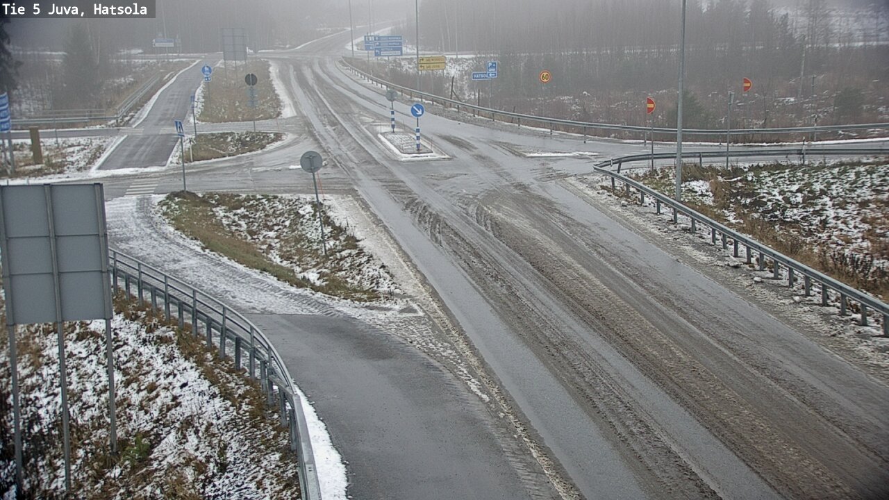Weather Camera Image Road 5 Juva, Hatsola, Juva, Etelä-Savo