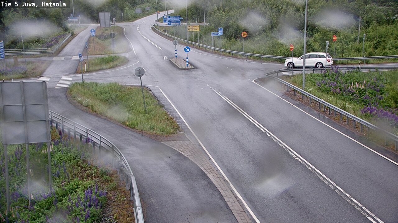 Weather Camera Image Väg 5 Juva, Hatsola, Juva, Etelä-Savo