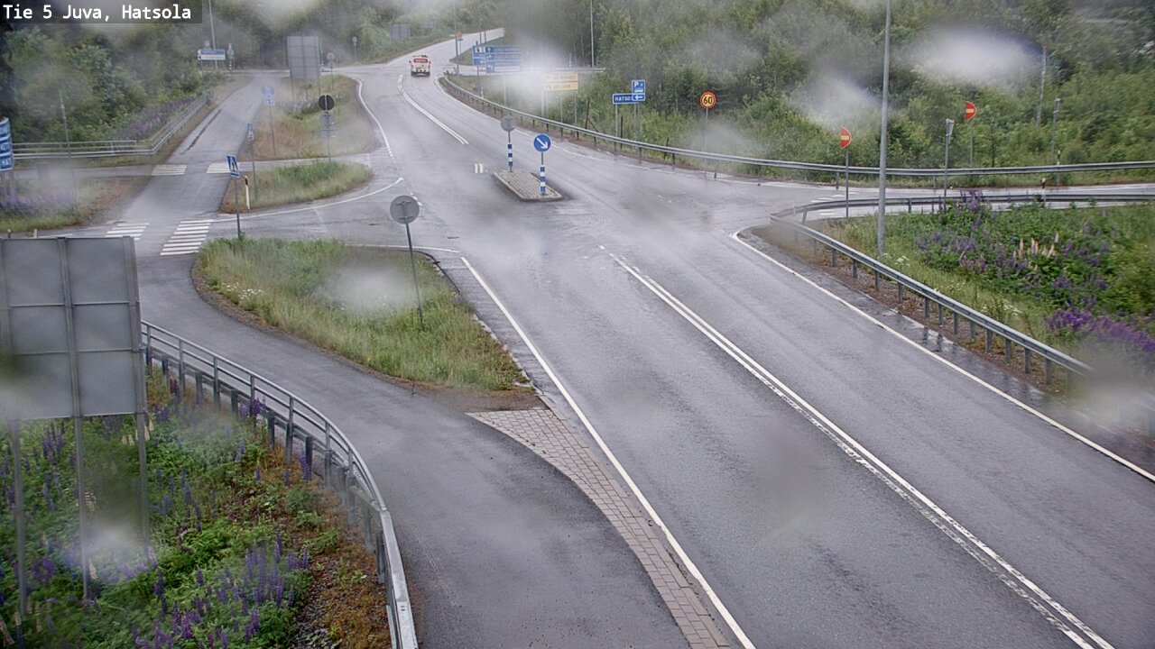 Weather Camera Image Väg 5 Juva, Hatsola, Juva, Etelä-Savo