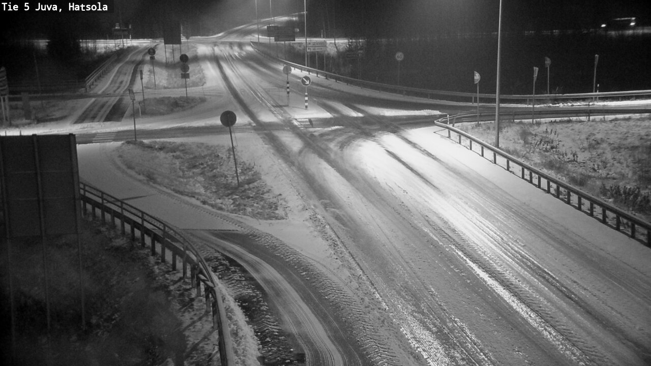 Weather Camera Image Väg 5 Juva, Hatsola, Juva, Etelä-Savo