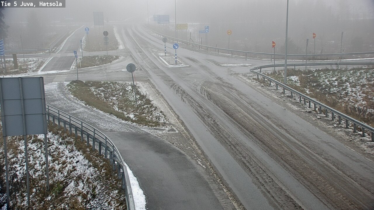 Weather Camera Image Road 5 Juva, Hatsola, Juva, Etelä-Savo
