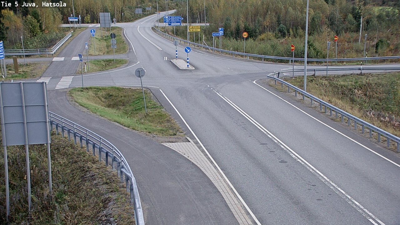 Weather Camera Image Road 5 Juva, Hatsola, Juva, Etelä-Savo