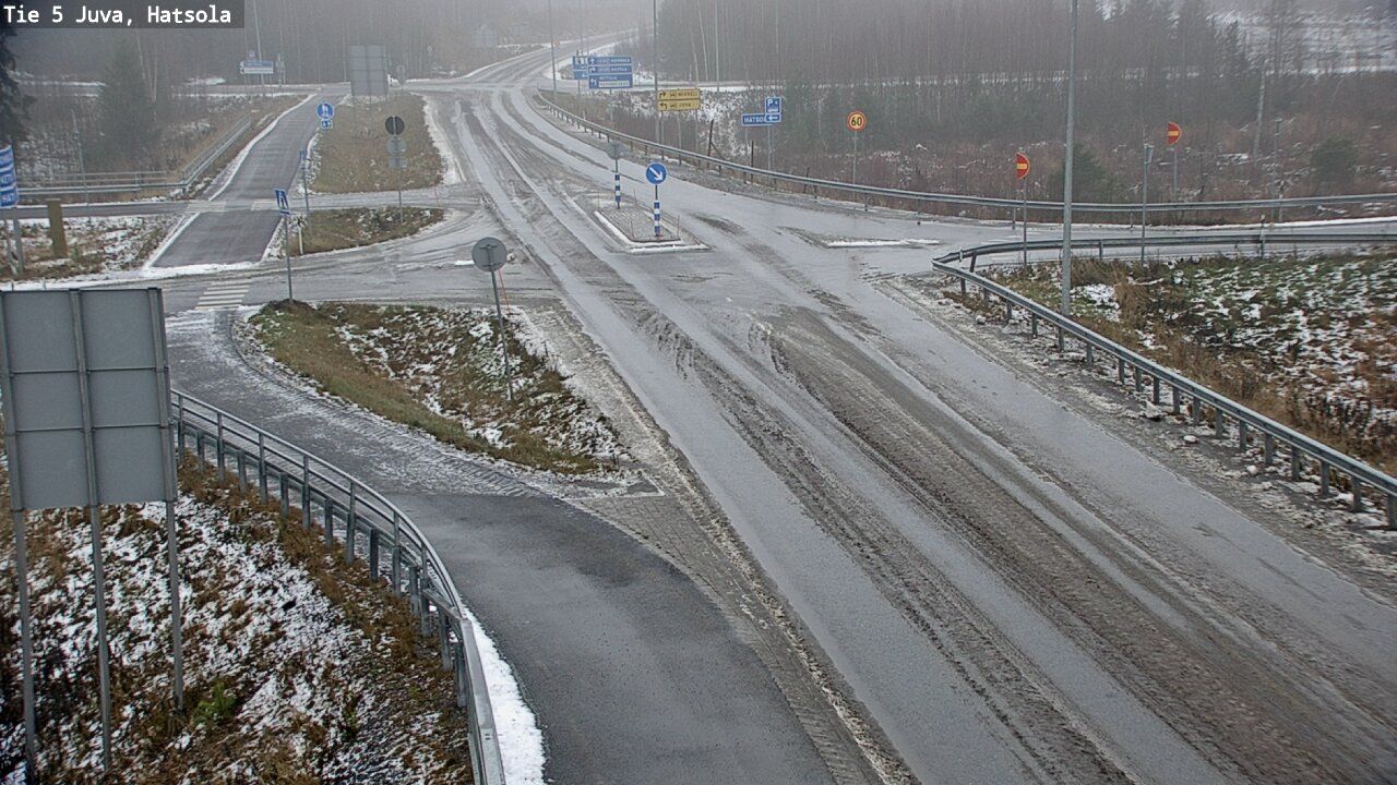 Weather Camera Image Road 5 Juva, Hatsola, Juva, Etelä-Savo